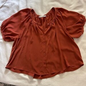 Abercrombie & Fitch Puff Sleeve Blouse
